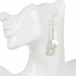 Boucles d'oreilles Loup Joy en plaqué argent