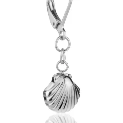 Boucles d'oreilles Nymph argentées