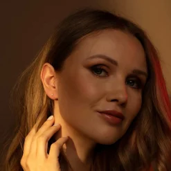 Boucles d'oreilles Petits Ronds or jaune