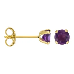 Boucles d'oreilles Ravissement Améthystes 0.40 ct or jaune