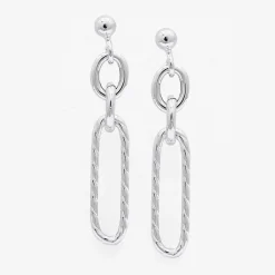 Boucles d'oreilles Valeriana en Argent