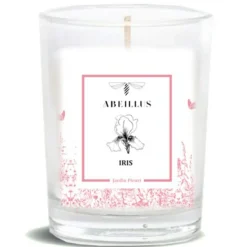 Bougie parfumée Jardin Fleuri Iris ivoire - 45h