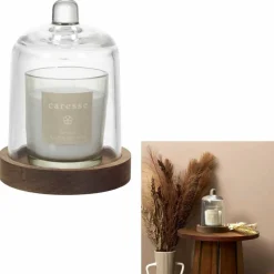 Bougie Parfumee Cloche Softness multicolore - 11x15x11 cm