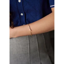 Bracelet Gemstone Glam doré