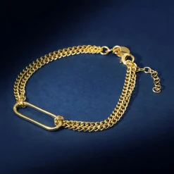 Bracelet Hypnos en Argent doré