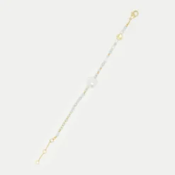 Bracelet Jian Multipierres en laiton doré