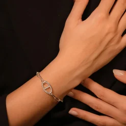 Bracelet Leo en Argent