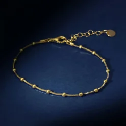 Bracelet Maura en Argent doré