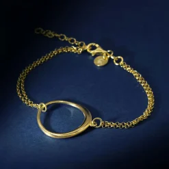 Bracelet Pallos en Argent doré