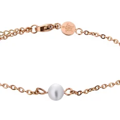 Bracelet Raindrop rose doré