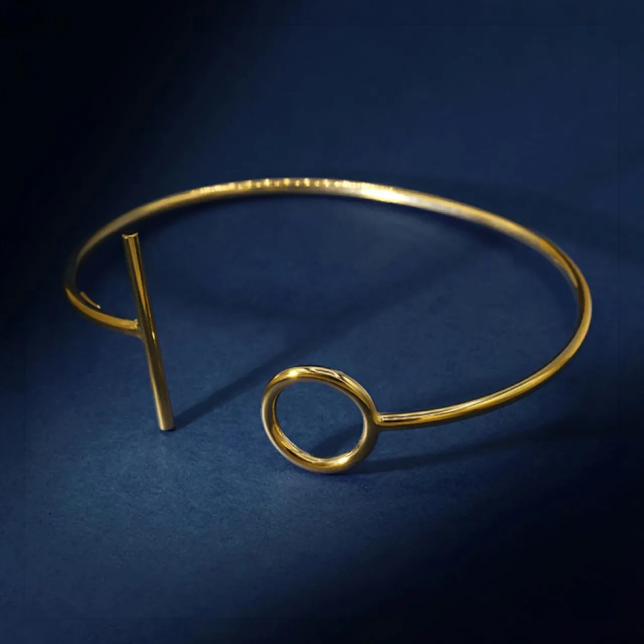 Bracelet Simona en Argent doré