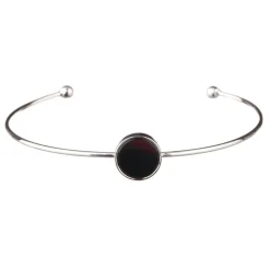 Bracelet Valentine Onyx en laiton