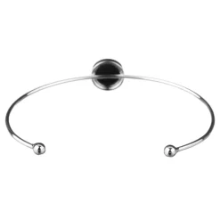 Bracelet Valentine Onyx en laiton