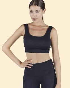 Brassière de sport Maintien léger noire