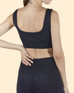 Brassière de sport Maintien léger noire