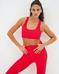 Brassière Lotus rouge