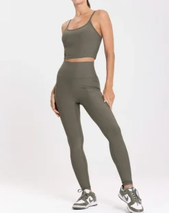 Brassière Lotus verte