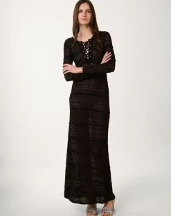 Caftan Pierrette noir