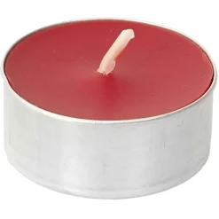 Calendrier de l'avent Photophores & Bougies Parfumées rouge - 21.7x37x4.2 cm