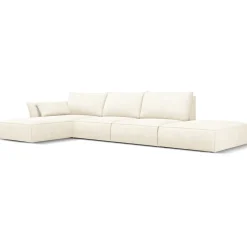 Canapé D'Angle Gauche Vanda 5 Places 1 beige clair - 386x166x85 cm