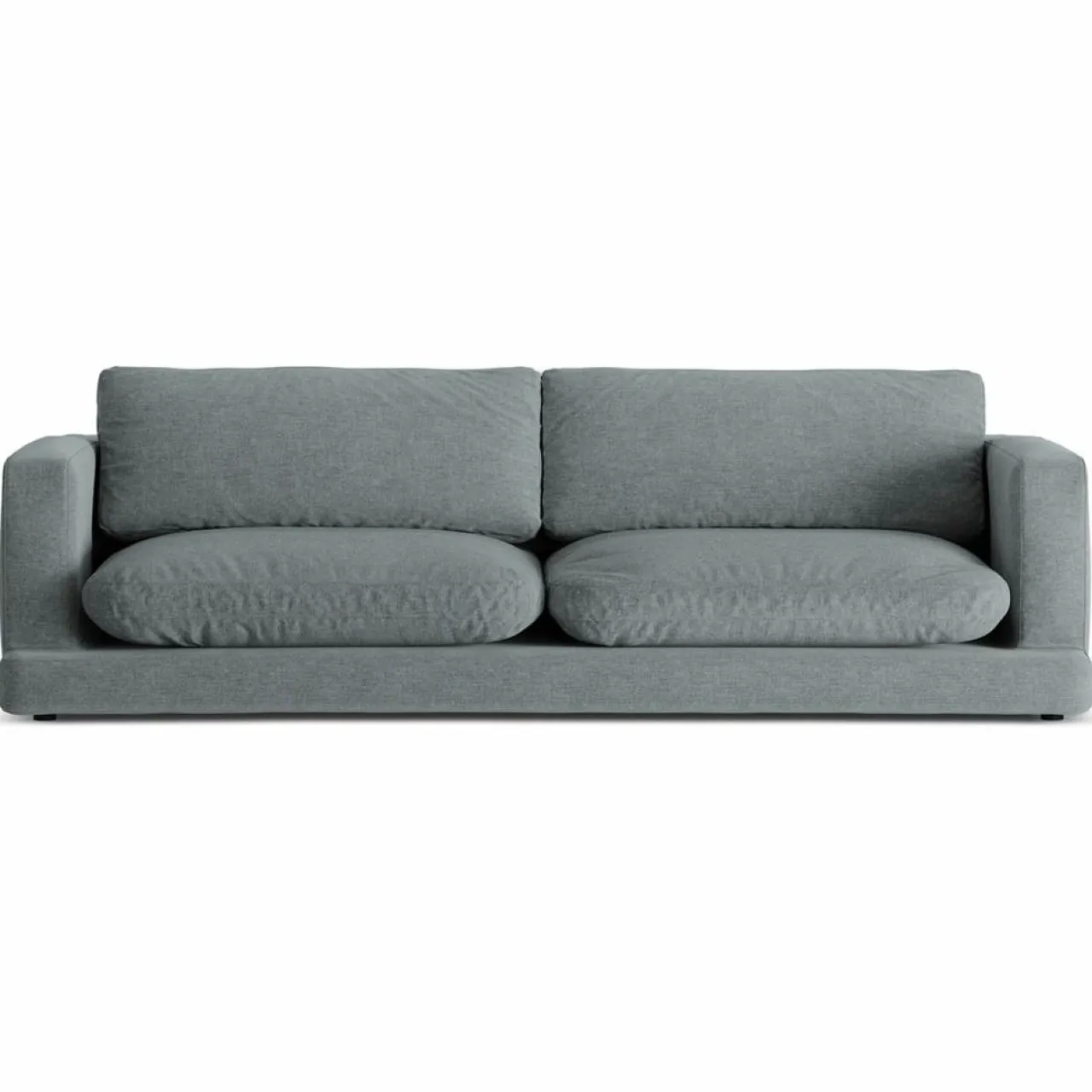 Canapé Daphne 4 Places Gris Foncé - 240x105x86 cm