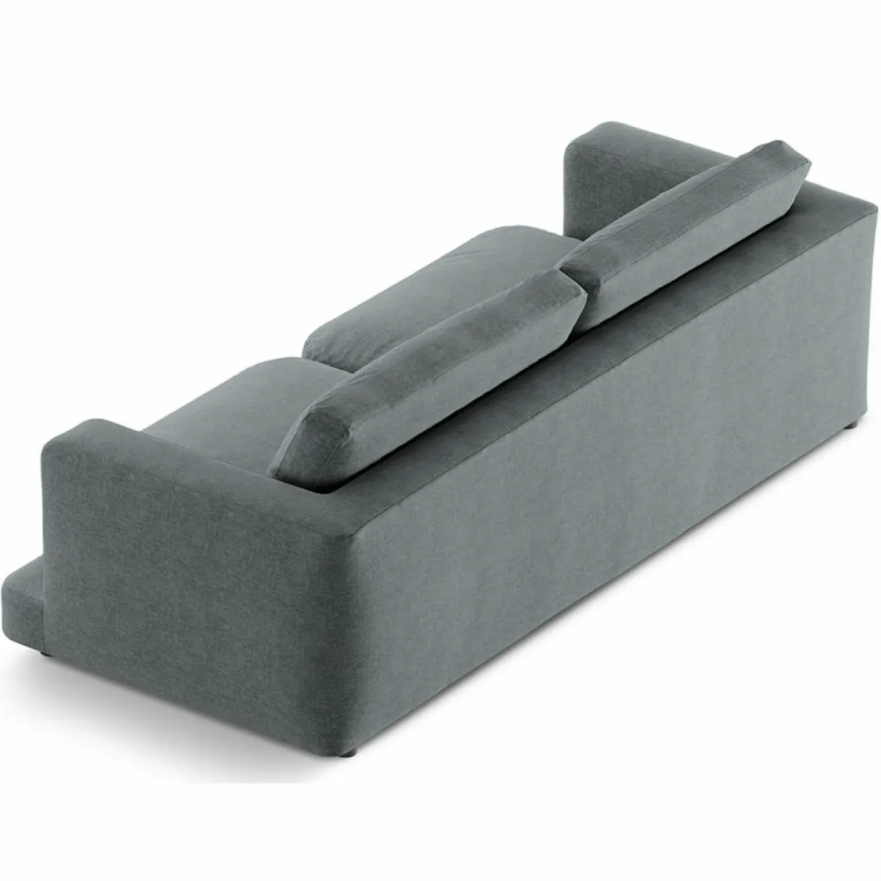 Canapé Daphne 4 Places Gris Foncé - 240x105x86 cm