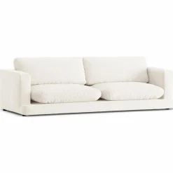 Canapé Daphne 4 Places Ivoire - 240x105x86 cm