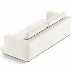 Canapé Daphne 3 Places Ivoire - 210x105x86 cm