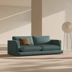 Canapé Daphne 3 Places Vert mousse - 210x105x86 cm