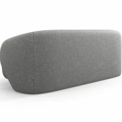 Canapé Linden Chenille 2 Places gris foncé - 169x102x72 cm