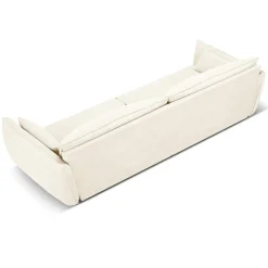 Canapé Vanda 4 Places beige clair - 248x100x85 cm