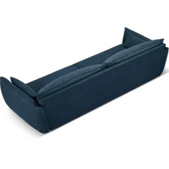 Canapé Vanda 4 Places bleu roi - 248x100x85 cm