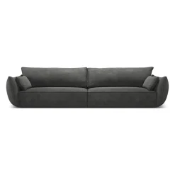 Canapé Vanda 4 Places gris foncé - 248x100x85 cm