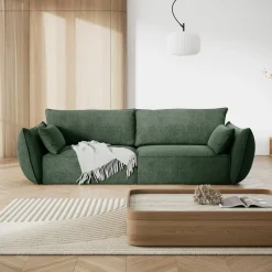 Canapé Vanda 3 Places vert bouteille - 208x100x85 cm