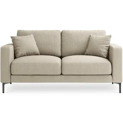 Canapé Venus 2 Places beige - 158x92x90 cm