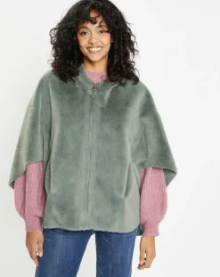 Cape en Fausse Fourrure Hope laurel