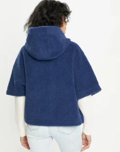 Cape en Fausse Fourrure Td02 Mont indigo