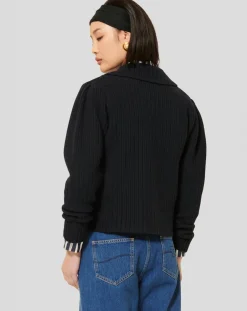 Cardigan 100% Laine Goldie nuit