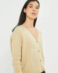 Cardigan Elsa avoine