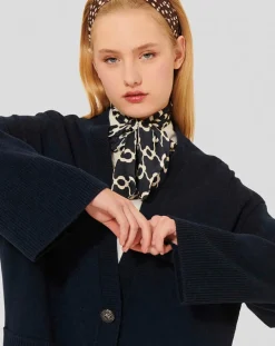 Cardigan en Laine & Alpaga Ginger nuit