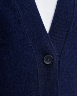 Cardigan en Laine & Coton Gadand america