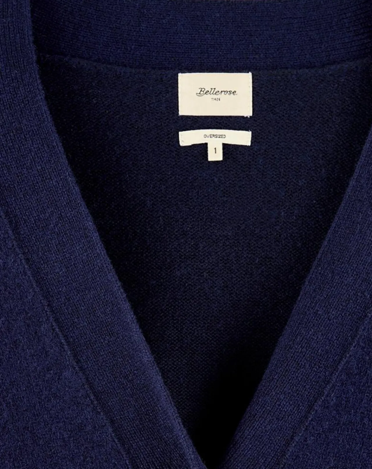 Cardigan en Laine & Coton Gadand america