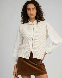 Cardigan Legringa écru