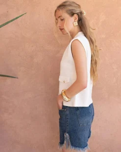 Cardigan Levamaya ecru