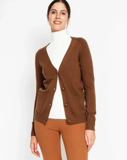 Cardigan Manon marron