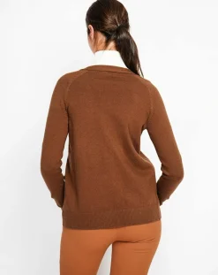 Cardigan Manon marron