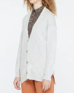Cardigan O-Bondi gris clair