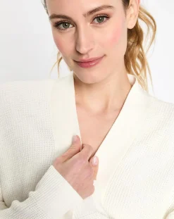 Cardigan ouvert blanc