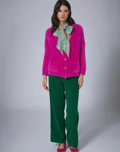 Cardigan Oversize Nounours rose