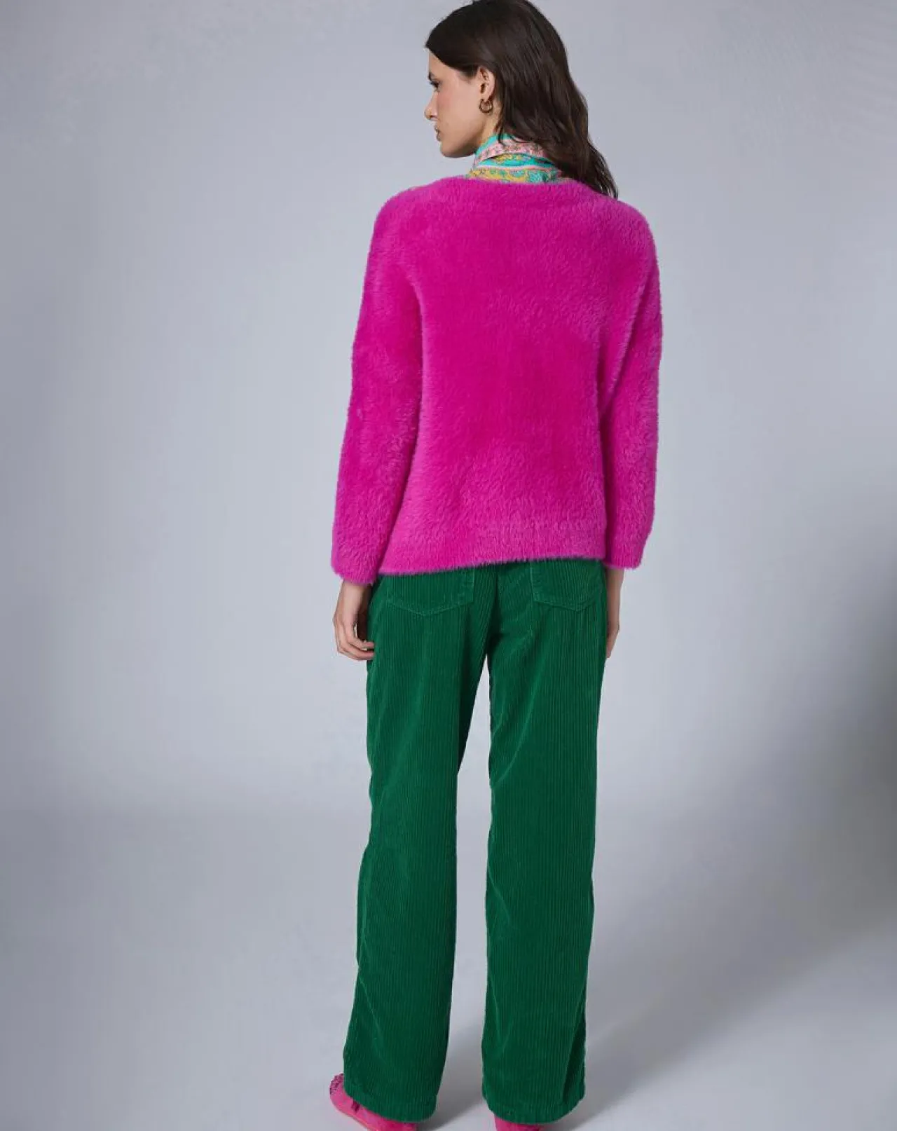 Cardigan Oversize Nounours rose